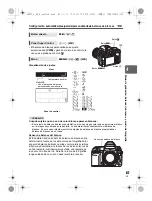 Предварительный просмотр 67 страницы Olympus E-5 Manual De Instrucciones