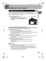 Предварительный просмотр 35 страницы Olympus E-5 Manuel D'Instructions