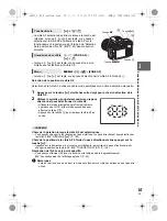 Предварительный просмотр 57 страницы Olympus E-5 Manuel D'Instructions