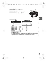 Предварительный просмотр 59 страницы Olympus E-5 Manuel D'Instructions