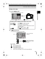 Предварительный просмотр 23 страницы Olympus E-500 - EVOLT Digital Camera Advanced Manual