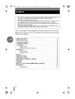 Preview for 4 page of Olympus E-500 - EVOLT Digital Camera Basic Manual