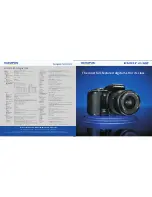 Olympus E-500 - EVOLT Digital Camera Brochure & Specs preview