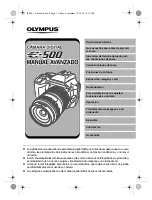 Preview for 1 page of Olympus E-500 - EVOLT Digital Camera Manual Avanzado