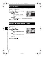 Предварительный просмотр 130 страницы Olympus E-500 - EVOLT Digital Camera Manual Avanzado