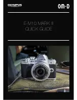 Предварительный просмотр 1 страницы Olympus E-M10 Mark III Quick Manual