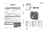 Preview for 1 page of Olympus E-M1X Basic Manual