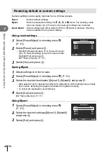 Предварительный просмотр 42 страницы Olympus E-M5 Mark II Instruction Manual