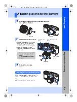 Preview for 13 page of Olympus E-P1 - Digital Camera - Prosumer Instruction Manual