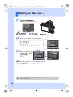 Предварительный просмотр 24 страницы Olympus E-P1 - Digital Camera - Prosumer Instruction Manual