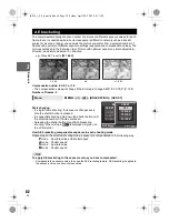 Предварительный просмотр 52 страницы Olympus E-P1 - Digital Camera - Prosumer Instruction Manual