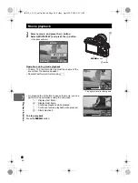 Предварительный просмотр 86 страницы Olympus E-P1 - Digital Camera - Prosumer Instruction Manual