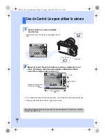 Предварительный просмотр 22 страницы Olympus E-P1 - Digital Camera - Prosumer Manual De Instrucciones