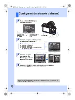 Предварительный просмотр 24 страницы Olympus E-P1 - Digital Camera - Prosumer Manual De Instrucciones