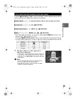 Предварительный просмотр 39 страницы Olympus E-P1 - Digital Camera - Prosumer Manual De Instrucciones