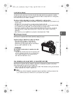 Предварительный просмотр 57 страницы Olympus E-P1 - Digital Camera - Prosumer Manual De Instrucciones