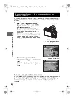 Предварительный просмотр 60 страницы Olympus E-P1 - Digital Camera - Prosumer Manual De Instrucciones