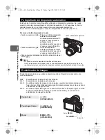 Предварительный просмотр 62 страницы Olympus E-P1 - Digital Camera - Prosumer Manual De Instrucciones