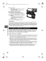 Предварительный просмотр 74 страницы Olympus E-P1 - Digital Camera - Prosumer Manual De Instrucciones