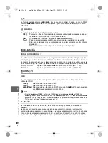 Предварительный просмотр 102 страницы Olympus E-P1 - Digital Camera - Prosumer Manual De Instrucciones