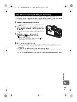 Предварительный просмотр 135 страницы Olympus E-P1 - Digital Camera - Prosumer Manual De Instrucciones