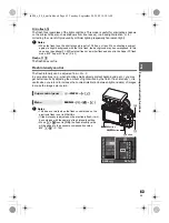 Preview for 63 page of Olympus E-P2 - PEN 12.3 MP Micro Four Thirds Interchangeable Lens Digital... Instruction Manual