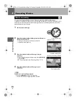 Preview for 74 page of Olympus E-P2 - PEN 12.3 MP Micro Four Thirds Interchangeable Lens Digital... Instruction Manual