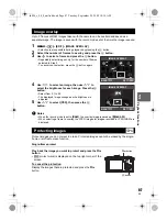 Preview for 87 page of Olympus E-P2 - PEN 12.3 MP Micro Four Thirds Interchangeable Lens Digital... Instruction Manual