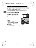 Предварительный просмотр 44 страницы Olympus E-P2 - PEN 12.3 MP Micro Four Thirds Interchangeable Lens Digital... Manual De Instrucciones