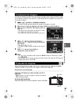 Предварительный просмотр 87 страницы Olympus E-P2 - PEN 12.3 MP Micro Four Thirds Interchangeable Lens Digital... Manual De Instrucciones