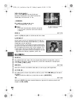 Предварительный просмотр 102 страницы Olympus E-P2 - PEN 12.3 MP Micro Four Thirds Interchangeable Lens Digital... Manual De Instrucciones