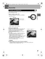 Предварительный просмотр 37 страницы Olympus E-P2 - PEN 12.3 MP Micro Four Thirds Interchangeable Lens Digital... Manuel D'Instructions