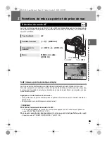 Предварительный просмотр 49 страницы Olympus E-P2 - PEN 12.3 MP Micro Four Thirds Interchangeable Lens Digital... Manuel D'Instructions
