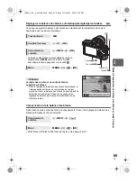 Предварительный просмотр 69 страницы Olympus E-P2 - PEN 12.3 MP Micro Four Thirds Interchangeable Lens Digital... Manuel D'Instructions