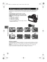 Предварительный просмотр 78 страницы Olympus E-P2 - PEN 12.3 MP Micro Four Thirds Interchangeable Lens Digital... Manuel D'Instructions