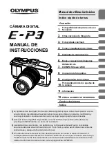 Preview for 1 page of Olympus E-P3 Manual De Instrucciones
