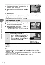 Предварительный просмотр 62 страницы Olympus E-P3 Manual De Instrucciones