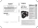 Preview for 1 page of Olympus E-PL1 Manual De Instruções