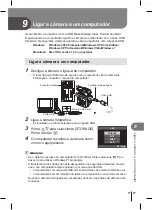 Предварительный просмотр 87 страницы Olympus E-PL1 Manual De Instruções