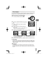 Предварительный просмотр 35 страницы Olympus E-PL1 Manuel D'Instructions