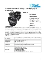Olympus E-PL1 User Manual preview