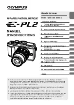 Preview for 1 page of Olympus E-PL2 Manuel D'Instructions