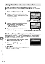 Предварительный просмотр 88 страницы Olympus E-PL2 Manuel D'Instructions