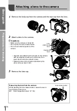 Preview for 6 page of Olympus E-PL3 Instruction Manual