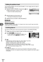 Предварительный просмотр 72 страницы Olympus E-PL3 Instruction Manual