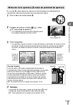 Предварительный просмотр 51 страницы Olympus E-PL3 Manual De Instrucciones