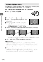 Предварительный просмотр 54 страницы Olympus E-PL3 Manual De Instrucciones