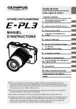 Preview for 1 page of Olympus E-PL3 Manuel D'Instructions