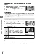 Предварительный просмотр 62 страницы Olympus E-PL3 Manuel D'Instructions