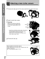 Preview for 6 page of Olympus E-PM1 Instruction Manual